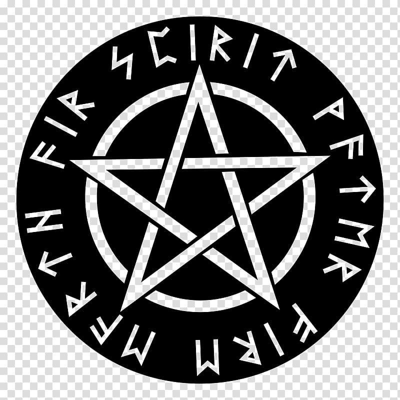 Wicca Pentagram Pentacle Modern Paganism , hand-painted star transparent background PNG clipart