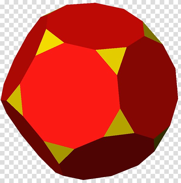 Truncated dodecahedron Regular dodecahedron Truncation Face, Face transparent background PNG clipart