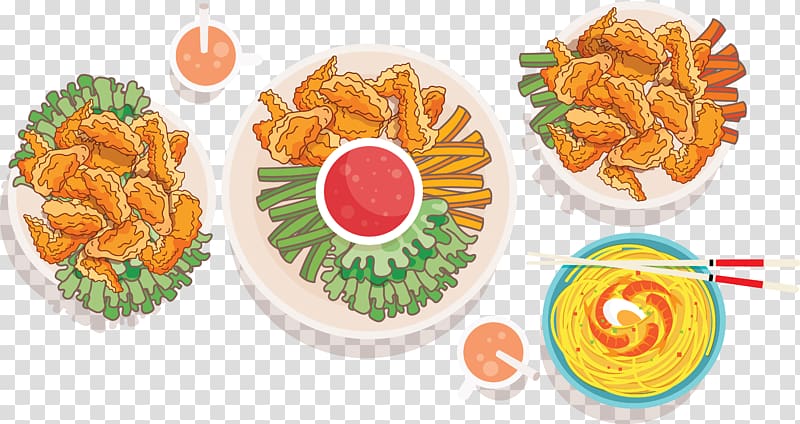 Fried chicken Buffalo wing French fries Hot chicken, Fried Chicken Fries transparent background PNG clipart