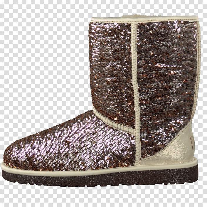 Snow boot Shoe Purple, pink sparkle ugg boots transparent background PNG clipart