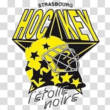 Hockey logo, Etoile Noire De Strasbourg Logo transparent background PNG clipart