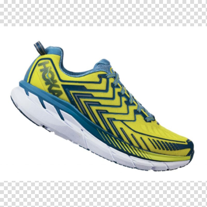 HOKA ONE ONE Clifton Shoe Sneakers Running, homme transparent background PNG clipart