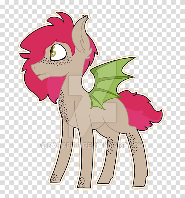 Horse Pony Mammal, dragon fruit transparent background PNG clipart