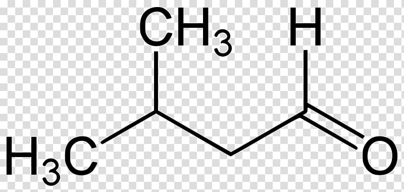 Isovaleraldehyde Isoamyl alcohol Organic compound 2-Methylbutyraldehyd Chemical compound, colorless transparent background PNG clipart