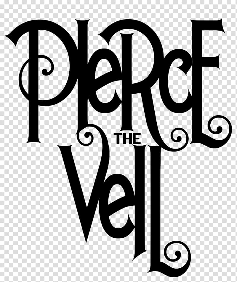 Pierce The Veil Logo Collide with the Sky Sleeping With Sirens, veil transparent background PNG clipart