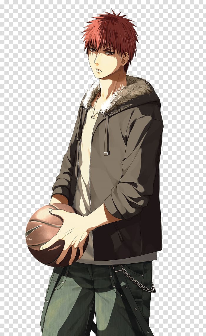 Taiga Kagami Tetsuya Kuroko Kuroko's Basketball Ryota Kise Anime, Anime transparent background PNG clipart