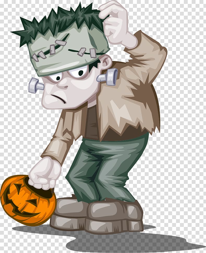 Halloween Spooktacular Cartoon, Halloween cartoon characters material transparent background PNG clipart