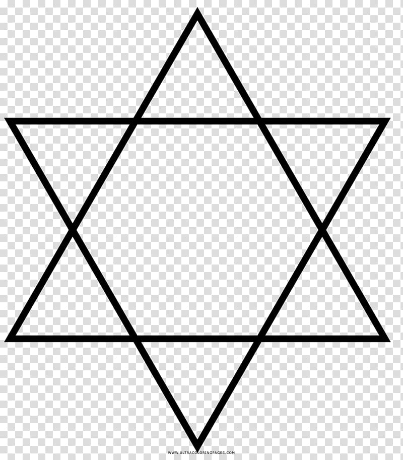 Star of David theorem Judaism Symbol, star of david transparent background PNG clipart