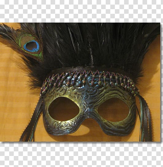 Masque Feather Mask, feather transparent background PNG clipart