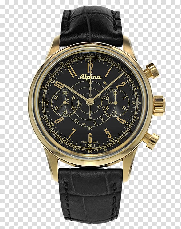 Alpina Watches Chronograph Rolex Jewellery, watch transparent background PNG clipart