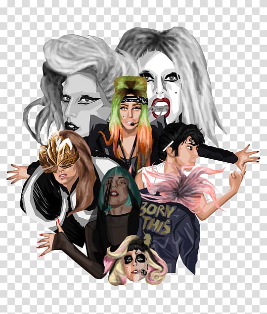 Lady Gaga Desktop Art, others transparent background PNG clipart