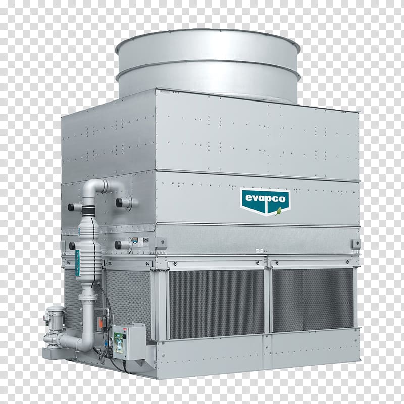 Cooling tower Condenser Evaporative cooler Machine Fibre-reinforced plastic, cooling tower transparent background PNG clipart