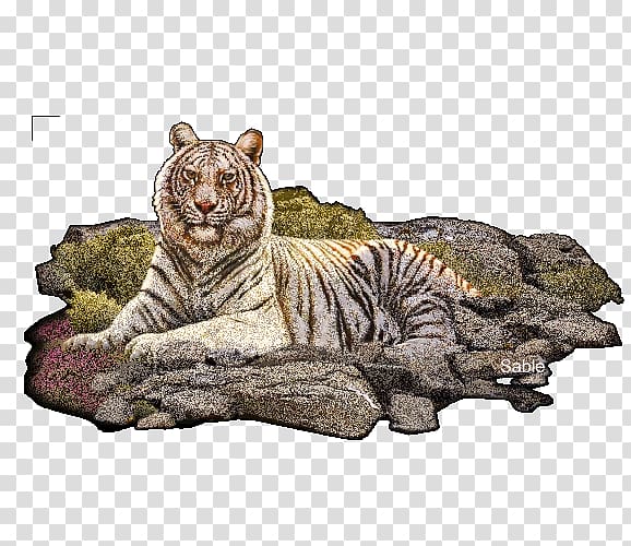 Tiger Animation Lion, Tiger lying transparent background PNG clipart