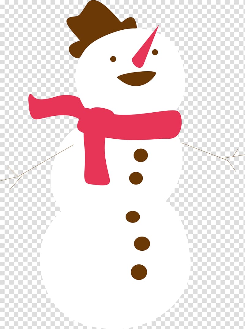 Rudolph Snowman Christmas card , White snowman transparent background PNG clipart