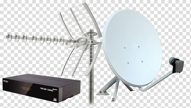 Parabolic antenna Aerials Satellite television Cable television, Antenne transparent background PNG clipart