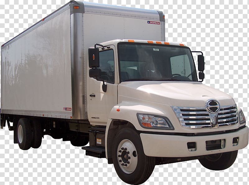 Van Mover Box truck Semi-trailer truck, truck transparent background PNG clipart