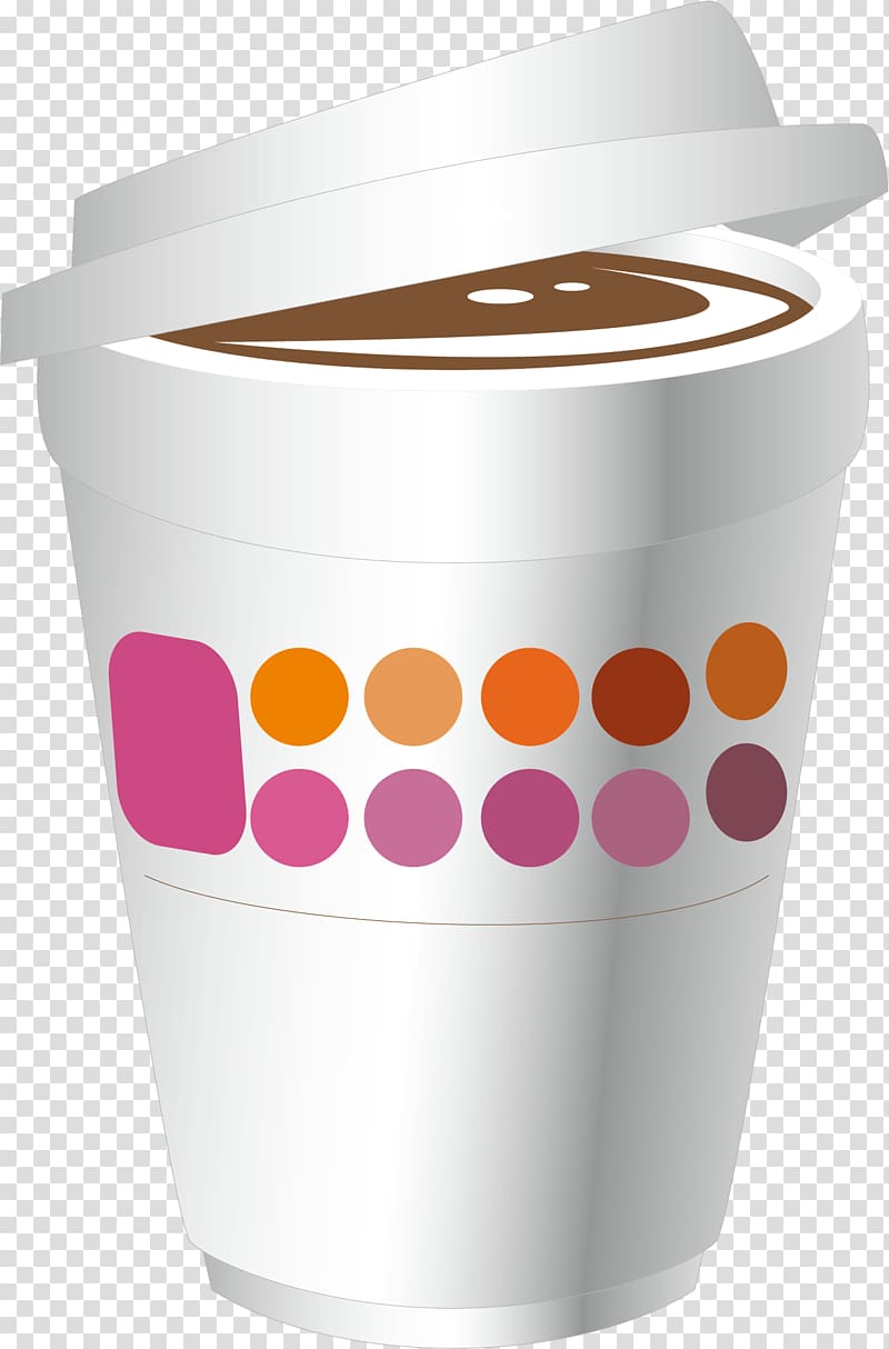 Coffee cup, Milk element transparent background PNG clipart
