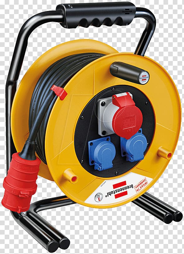 Cable reel Electrical cable Wire Extension Cords, Cable Reel