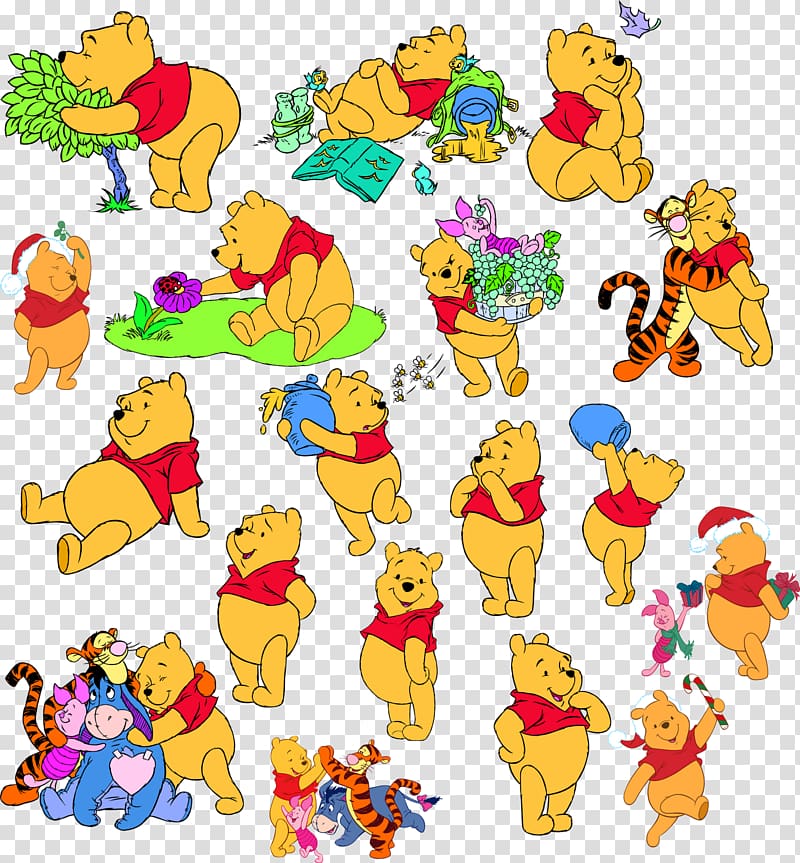 Winnie the Pooh Piglet Desktop , pooh transparent background PNG clipart