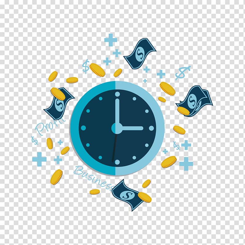 Time value of money Price Gratis Service, Time and money transparent background PNG clipart