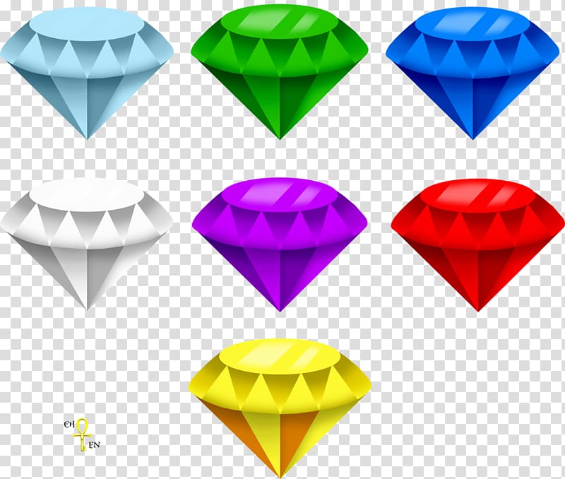Sonic Chaos Chaos Emeralds, emerald transparent background PNG clipart