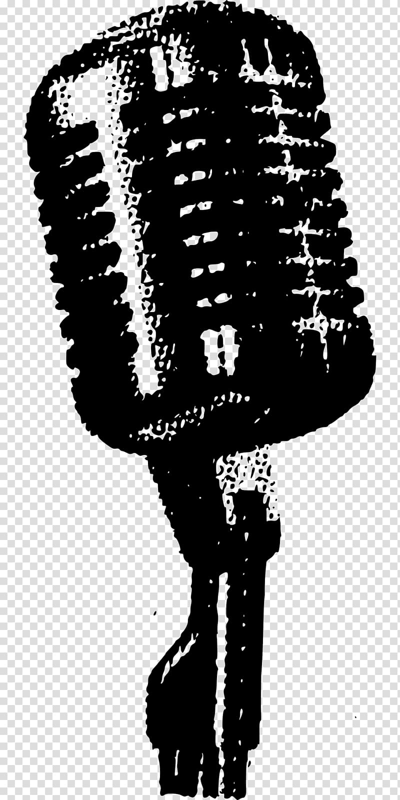 Microphone Halftone Open mic, halftone technology transparent background PNG clipart