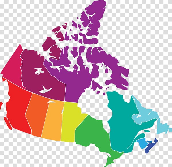 Provinces and territories of Canada United States Blank map, canada transparent background PNG clipart