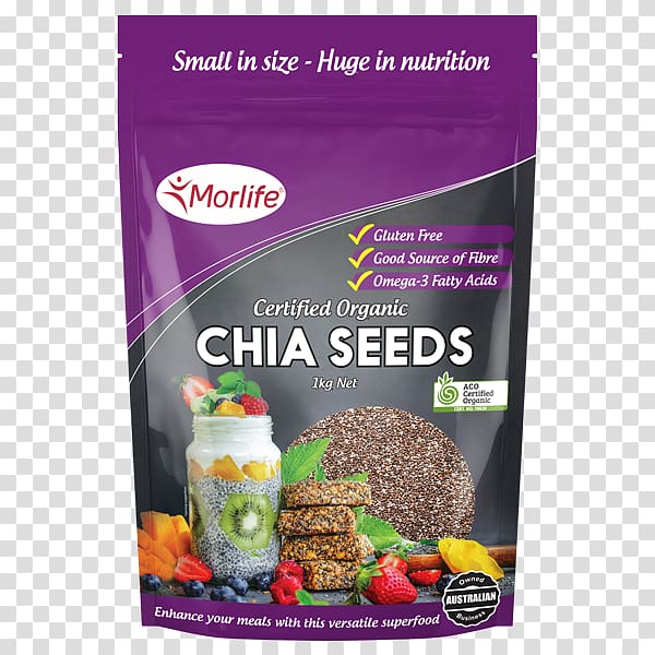 Chia seed Organic food Natural foods, chia seeds transparent background PNG clipart