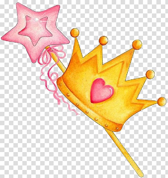 yellow crown and wand , Crown Tiara , Graffiti crown transparent background PNG clipart