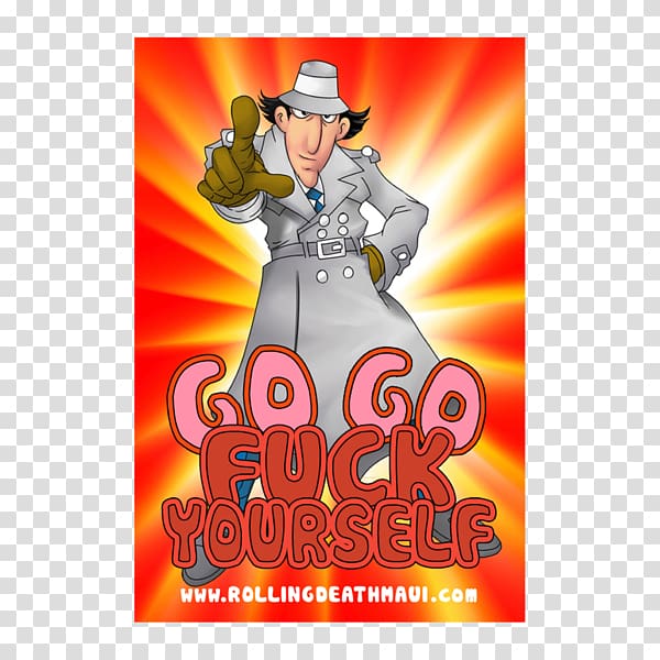 Inspector Gadget Cartoon, acai bowl transparent background PNG clipart