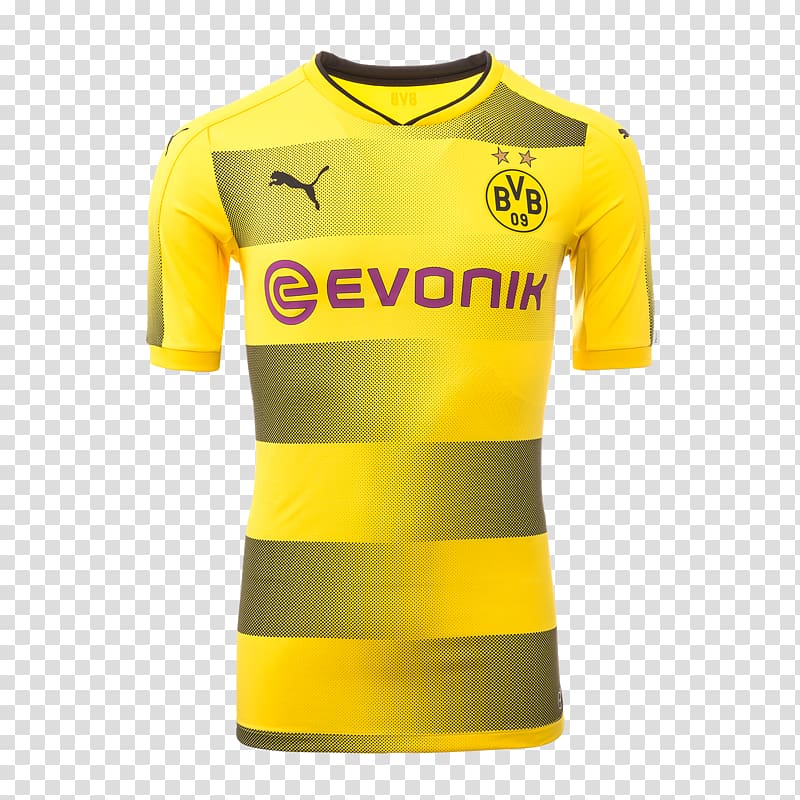 Borussia Dortmund Bundesliga Jersey Shirt Kit, shirt transparent background PNG clipart