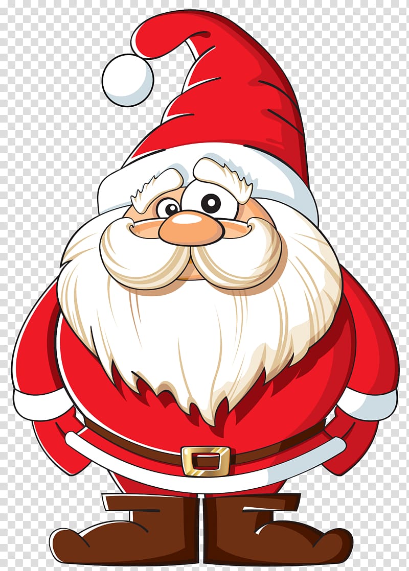 Santa Claus , Santa Claus Rudolph NORAD Tracks Santa, Santa transparent background PNG clipart