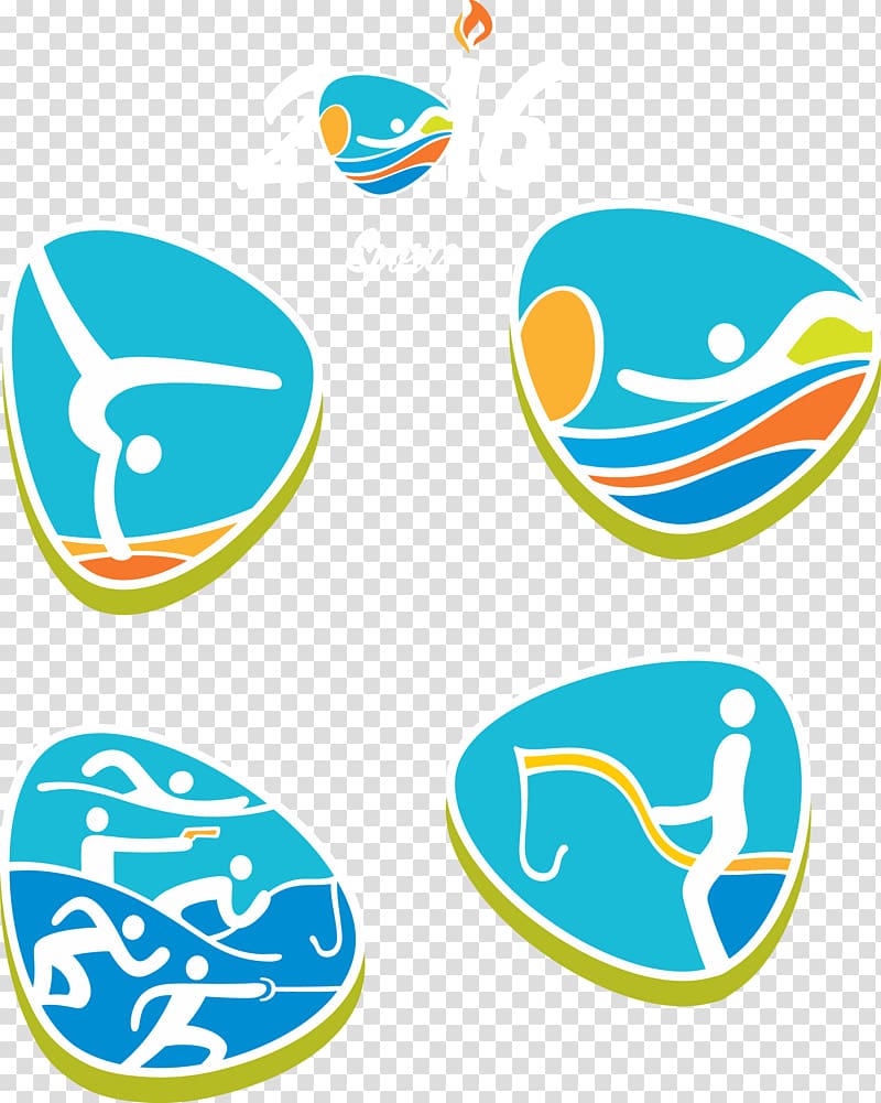 2016 Summer Olympics Rio de Janeiro Sport , Rio 2016 Olympic Games sports icon transparent background PNG clipart