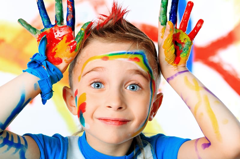 Child Painting Art, happy holi transparent background PNG clipart