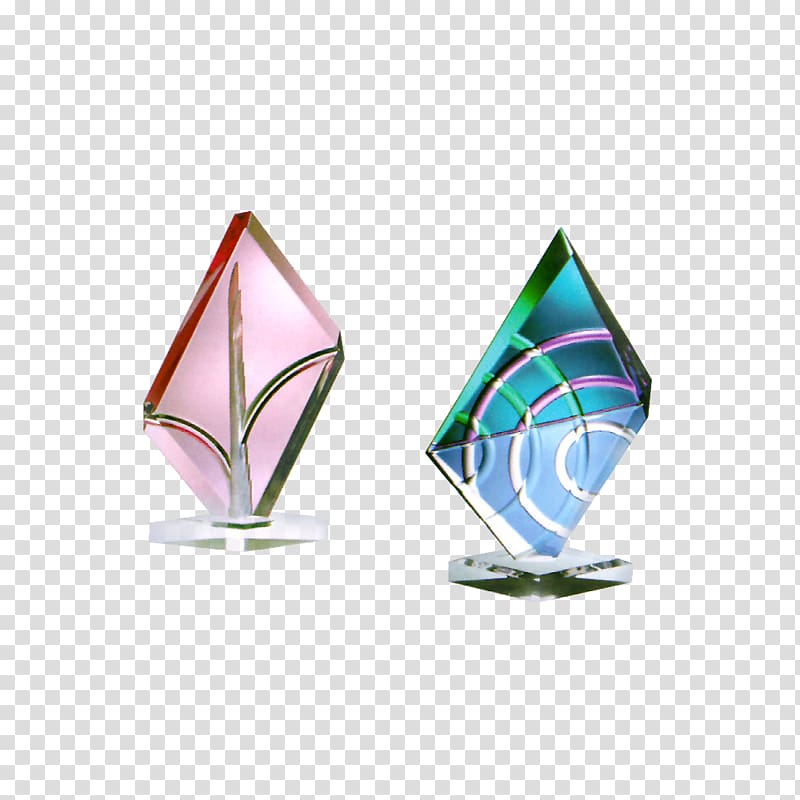 Trophy Crystal Glass, diamond transparent background PNG clipart