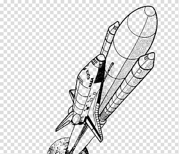 Space Shuttle program Flight Coloring book Rocket, rocket transparent background PNG clipart