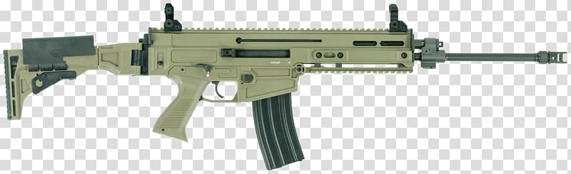 CZ 805 BREN Česká zbrojovka Uherský Brod Firearm 5.56×45mm NATO Carbine, assault rifle transparent background PNG clipart