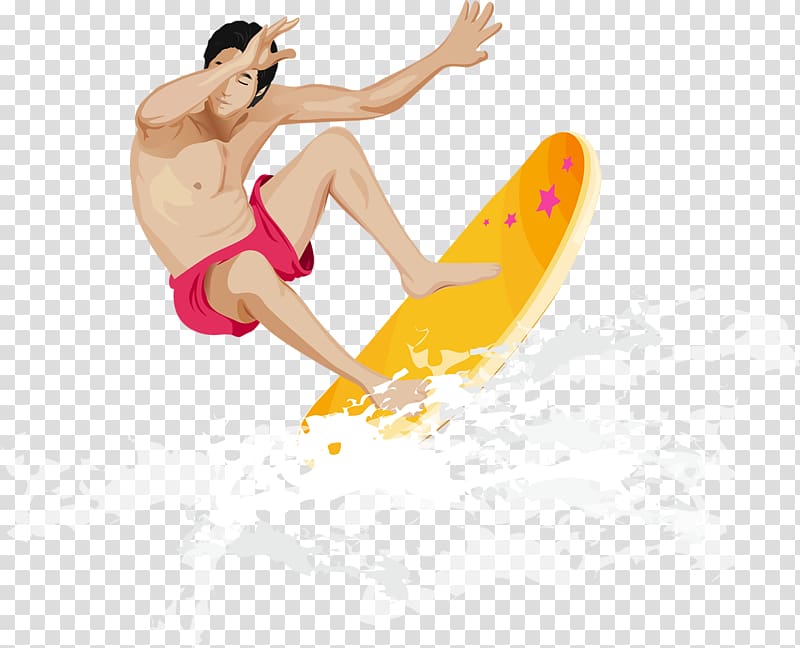 male surfing , Surfing, Man surfing transparent background PNG clipart
