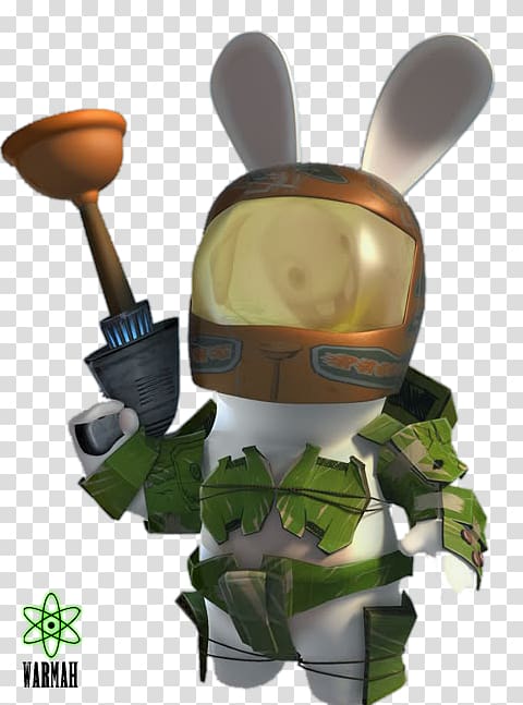 Minecraft Rayman 2: The Great Escape Video game Raving Rabbids Render, lapin cretin transparent background PNG clipart