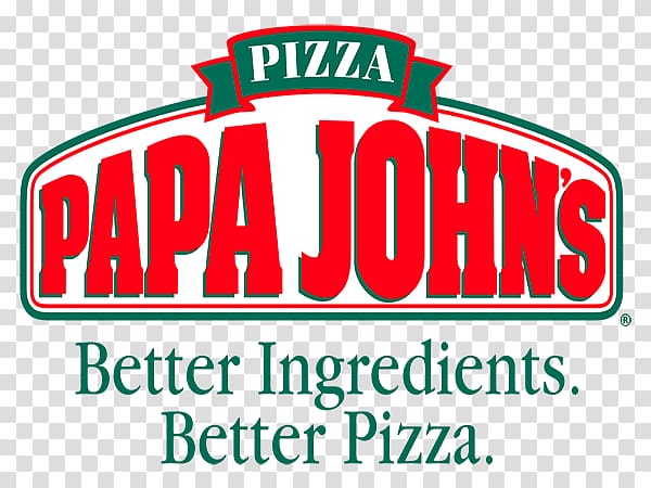 Logo Papa John's Pizza Brand Slogan, Pizza chocolate transparent background PNG clipart