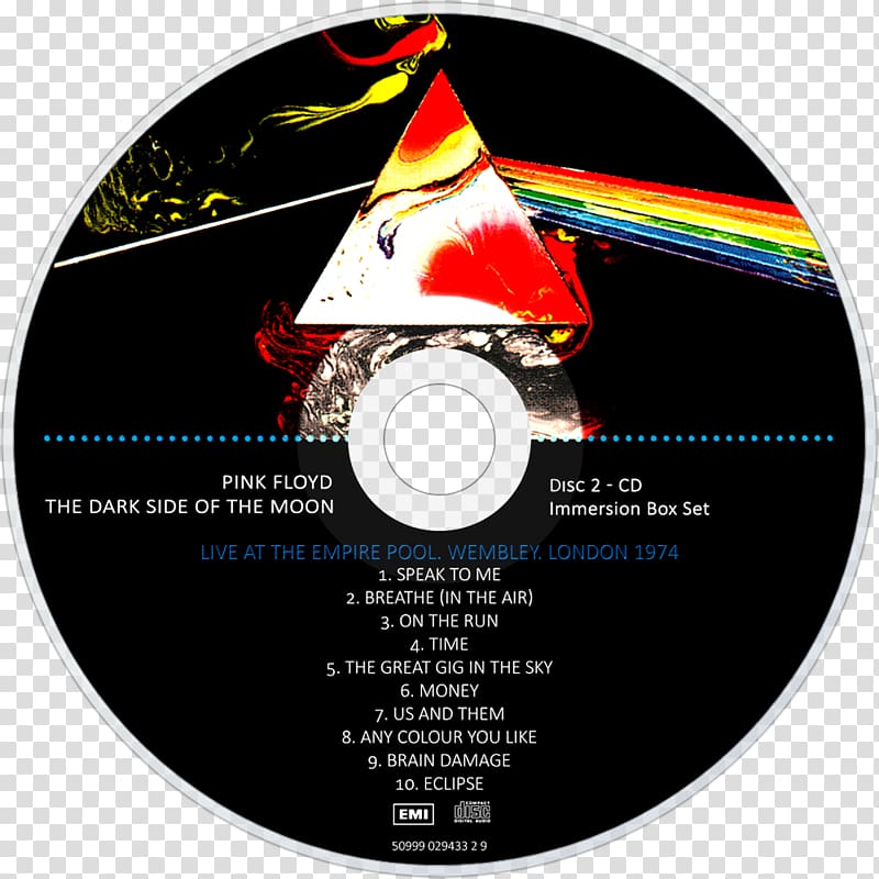 The Dark Side of the Moon Pink Floyd Compact disc Music Christmas, Pinkfloyd transparent background PNG clipart