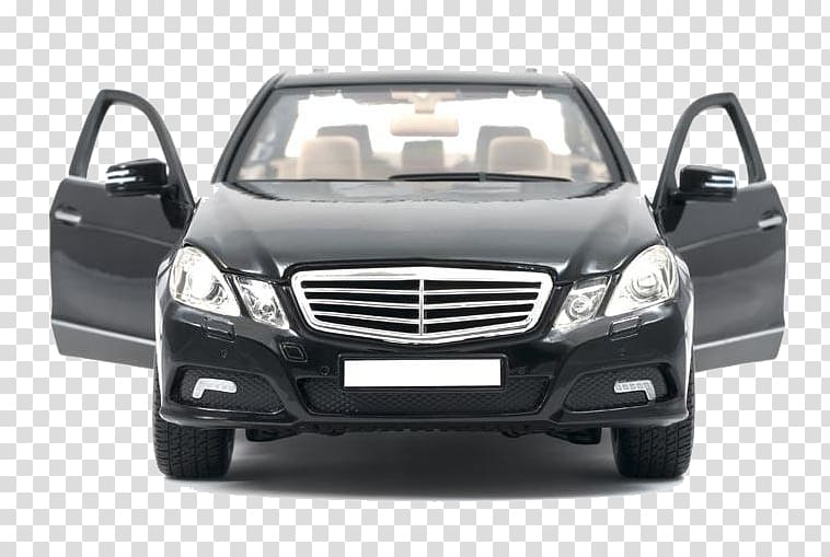 Car Luxury vehicle Motor vehicle, Black car front transparent background PNG clipart