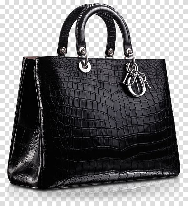 Handbag Christian Dior SE Lady Dior Diorissimo, bag transparent background PNG clipart