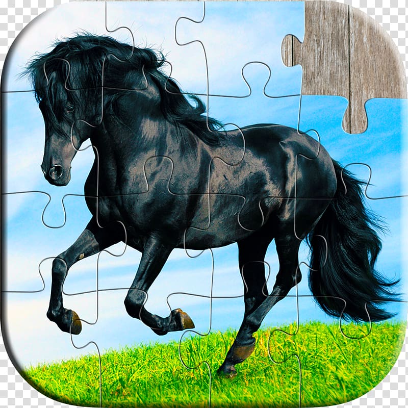 Horse Jigsaw Puzzles Game, For Kids & Adults, horse transparent background PNG clipart