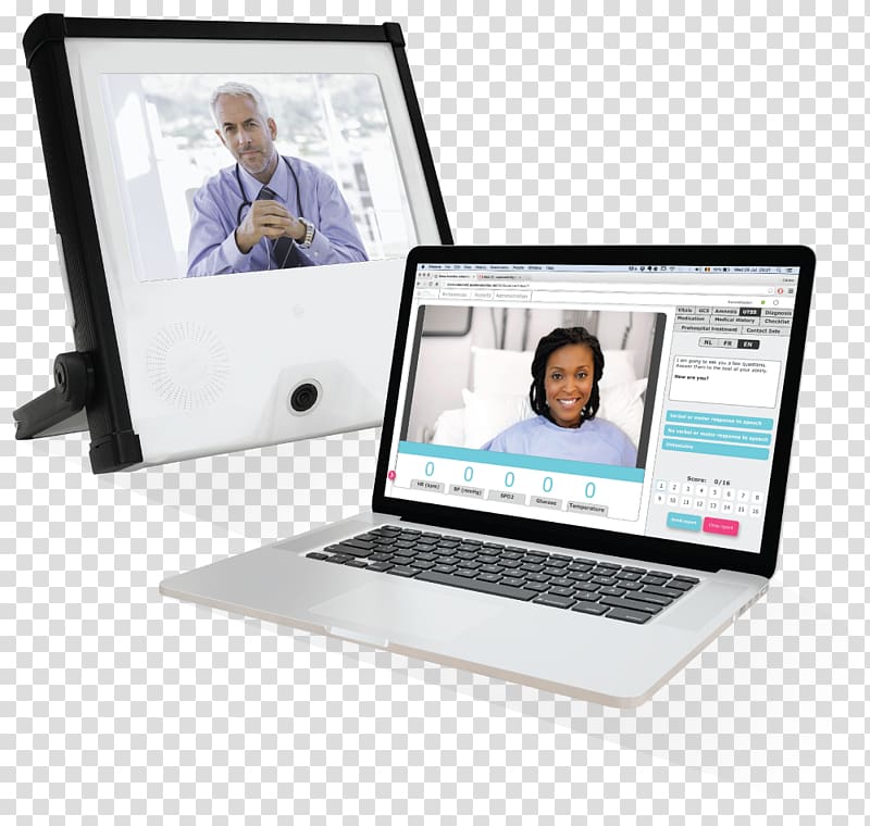 Telehealth Patient Telemedicine Health Care Laptop, tele-medicine transparent background PNG clipart