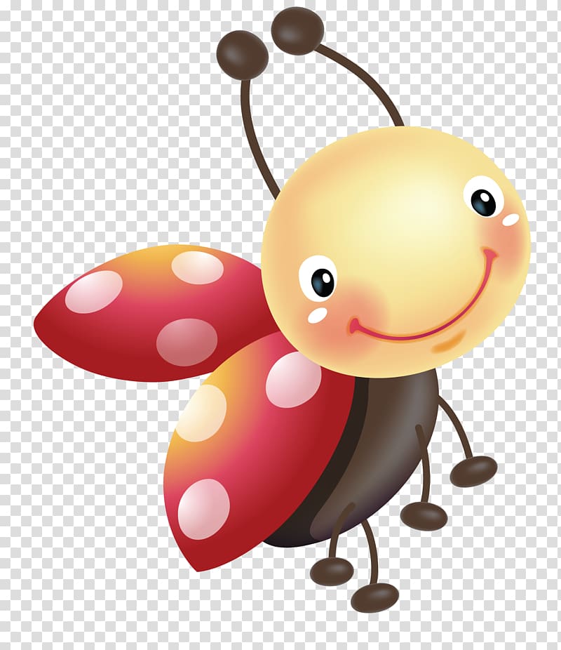 ladybird , Insect Bee Drawing Animated cartoon, Bee transparent background PNG clipart