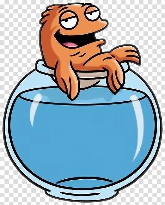 Klaus Heissler Roger Drawing Goldfish Animated cartoon, American dad transparent background PNG clipart
