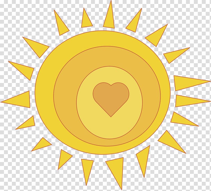 Heart Sunlight , Sunshine transparent background PNG clipart