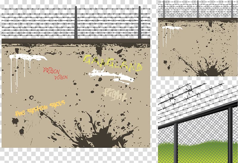 Barbed wire Euclidean , City graffiti transparent background PNG clipart