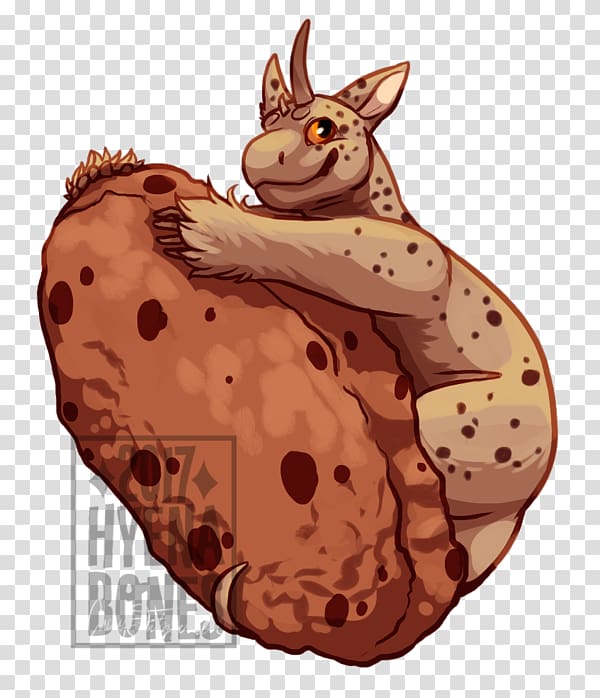 Cartoon Food Snout , hyena transparent background PNG clipart